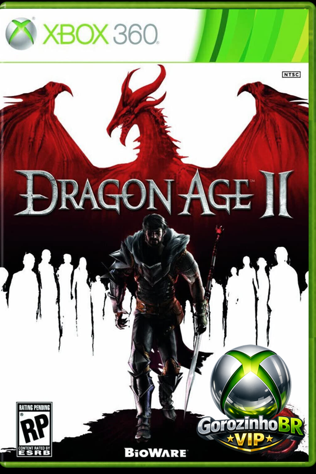 Dragon Age II coloca os jogadores no papel de Hawke, um refugiado sem dinheiro que sobe ao poder para se tornar o personagem mais importante no mundo de Dragon Age. Conhecido por ser um sobrevivente do Blight e o Campeão de Kirkwall, a lenda em torno da ascensão de Hawke ao poder está envolta em mitos e rumores.