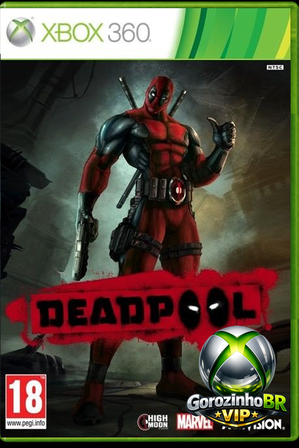 Deadpool é um jogo de ação inspirado no anti-herói da Marvel, conhecido pelo seu humor ácido e quebra da quarta parede. O jogador controla Deadpool em combates intensos, cheios de violência estilizada e momentos cômicos, enquanto enfrenta inimigos em uma narrativa irreverent