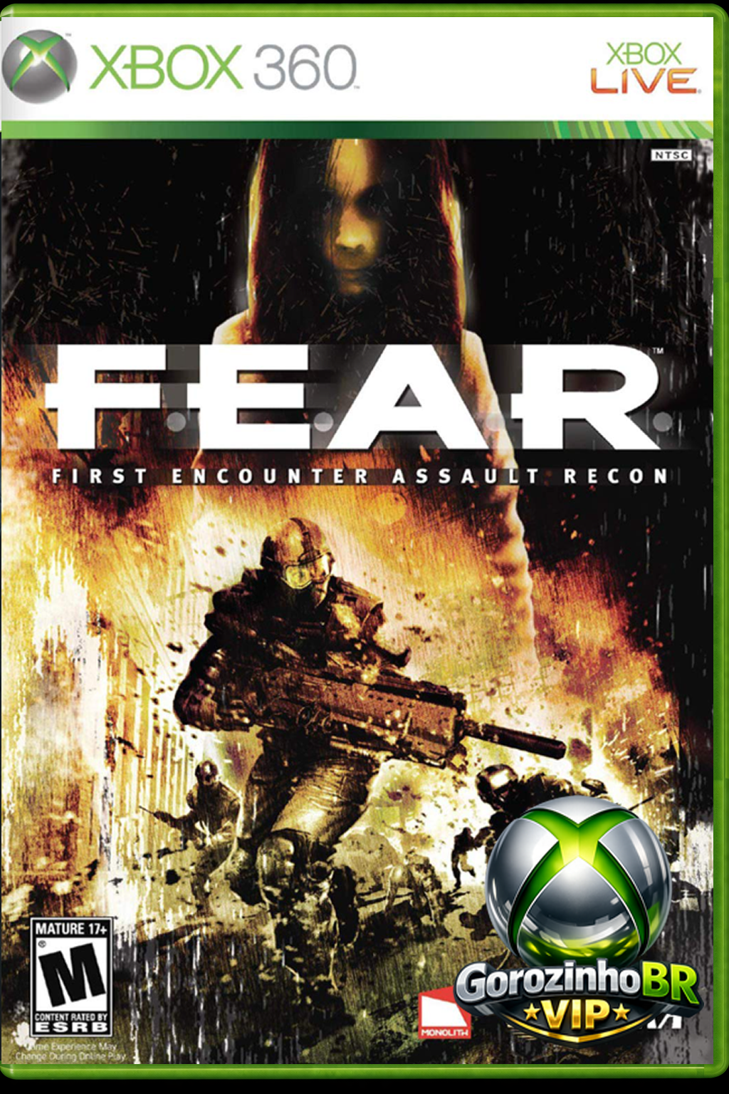 F.E.A.R. (First Encounter Assault and Recon) é um jogo de combate corpo a corpo em primeira pessoa para PC. A história começa quando uma força paramilitar se infiltra em um complexo aeroespacial multibilionário, e o governo responde enviando Forças Especiais.