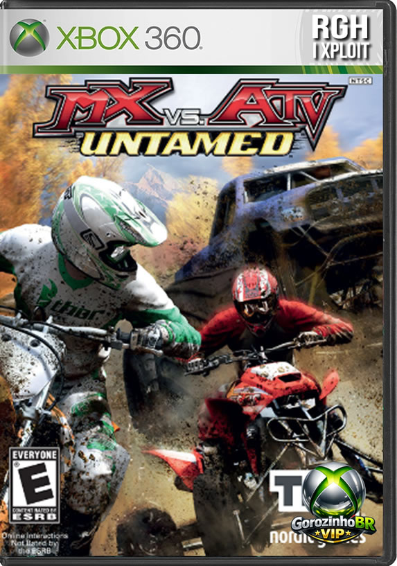 MX vs. ATV Untamed eleva a adrenalina ao extremo no Xbox 360, focando na física arcade e em manobras insanas no ar. O grande diferencial do jogo é a mecânica de condução focada no ritmo, que exige precisão para dominar os saltos e conseguir aterrissagens perfeitas para não perder velocidade. O título vai muito além das tradicionais motos de motocross (MX) e quadriciclos (ATVs), permitindo que você rasgue as pistas controlando buggies, trophy trucks, carrinhos de golfe turbinados e sand rails. O torneio principal, o modo X-Cross, mistura todas essas classes de veículos pesados e leves competindo juntos em pistas gigantescas, que variam de circuitos fechados de Supercross até montanhas nevadas e florestas lamacentas no modo Opencross.