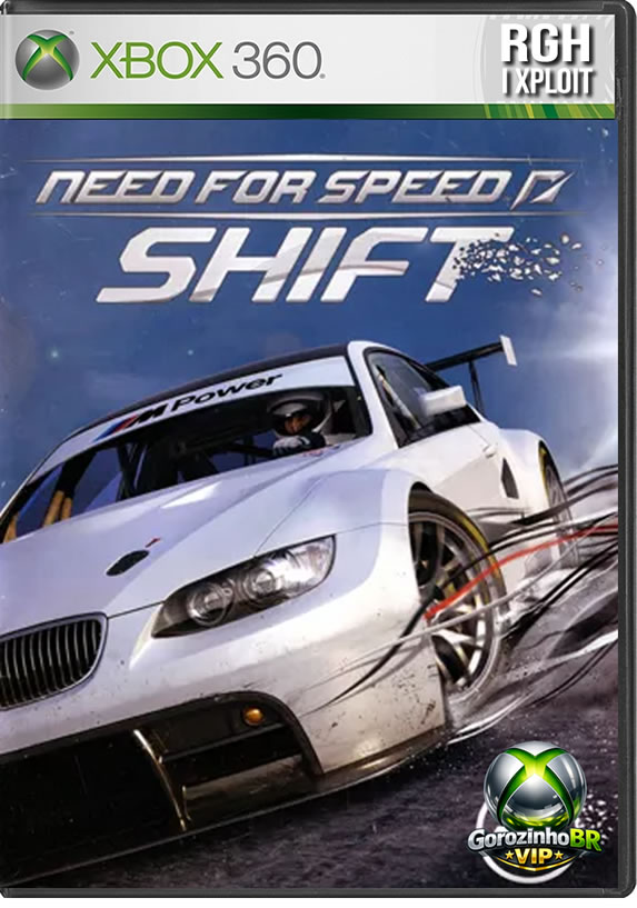 Need for Speed: Shift levou a famosa franquia de corridas clandestinas do Xbox 360 diretamente para os exigentes circuitos profissionais. Desenvolvido pela Slightly Mad Studios, o título abandona o estilo puramente arcade de mundo aberto em favor de uma pegada muito mais focada na simulação, precisão e física realista. O grande destaque técnico e visual é a imersiva visão do capacete (câmera de cockpit), que simula a força G nas curvas, balança violentamente em altas velocidades e distorce a visão do piloto após colisões fortes. O sistema de progressão avalia sua postura na pista, dividindo seu perfil de pilotagem entre "Precisão" (seguir a linha ideal) e "Agressividade" (bloquear oponentes e fazer contato físico), permitindo comprar e modificar carros de categorias cada vez mais extremas.