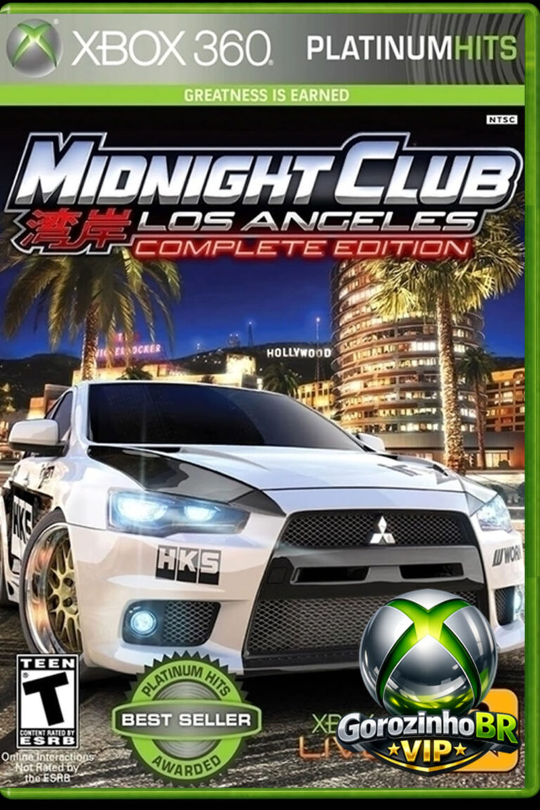Midnight Club: Los Angeles Complete Edition é um jogo de corrida em mundo aberto desenvolvido pela Rockstar Games, onde o jogador participa de corridas ilegais pelas ruas de Los Angeles. Com uma grande variedade de veículos, incluindo carros esportivos e motos, o jogo permite personalização completa e oferece diferentes tipos de provas, como corridas de velocidade, circuitos e desafios contra rivais.