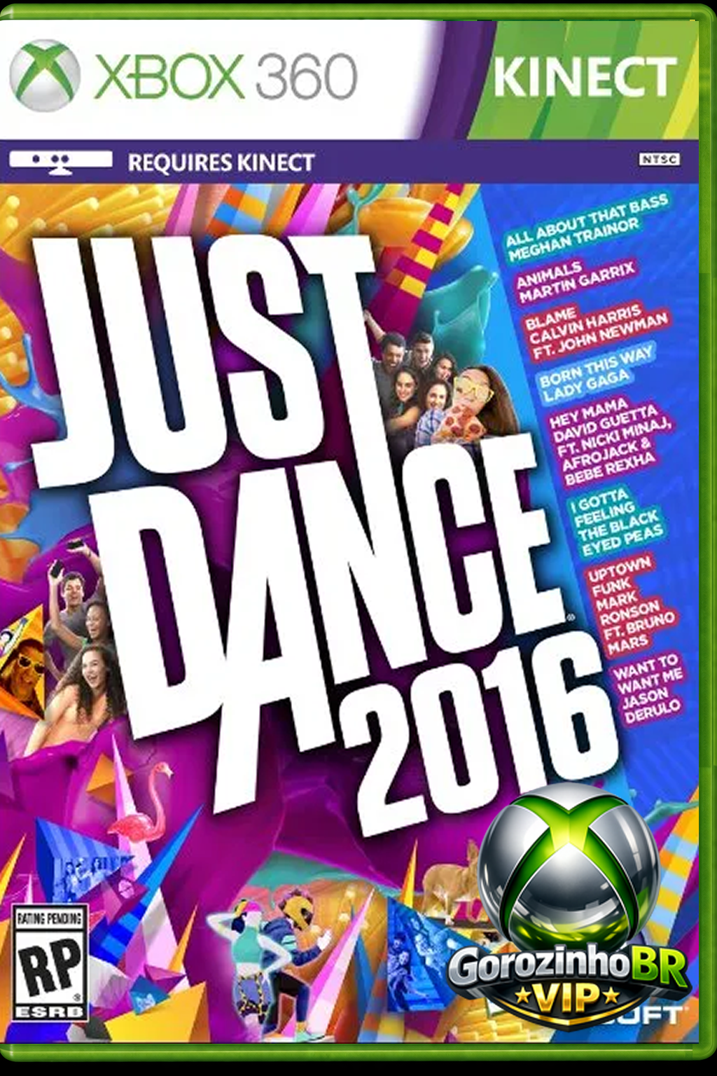 Just Dance 2016 é um jogo de dança e ritmo desenvolvido pela Ubisoft, no qual o jogador utiliza o Kinect para imitar coreografias de músicas famosas exibidas na tela. Os movimentos são avaliados em tempo real, gerando pontuações conforme a precisão e o sincronismo com o dançarino virtual.