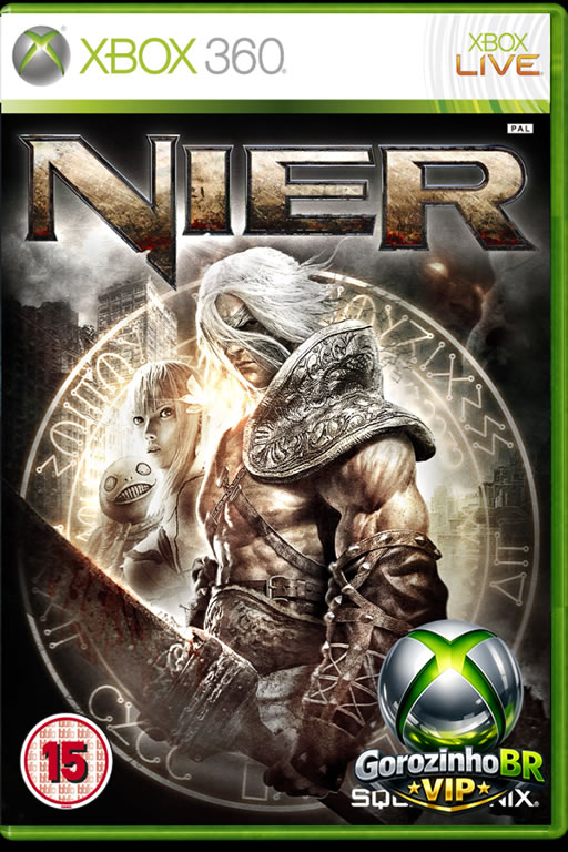 Nier para Xbox 360 é um jogo desenvolvido pela Cavia e publicado pela Square Enix. A história acompanha um protagonista em um mundo pós-apocalíptico que busca uma cura para sua filha doente, enfrentando criaturas misteriosas chamadas Shades.