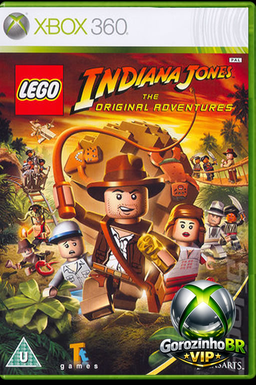 *LEGO Indiana Jones: The Original Adventures* é um jogo de ação-aventura desenvolvido pela Traveller's Tales e publicado pela LucasArts, lançado em junho de 2008 para Xbox 360 O título reconta, com humor e estilo LEGO, as três primeiras aventuras cinematográficas de Indiana Jones: *Os Caçadores da Arca Perdida* (1981), *O Templo da Perdição* (1984) e *A Última Cruzada* (1989) 