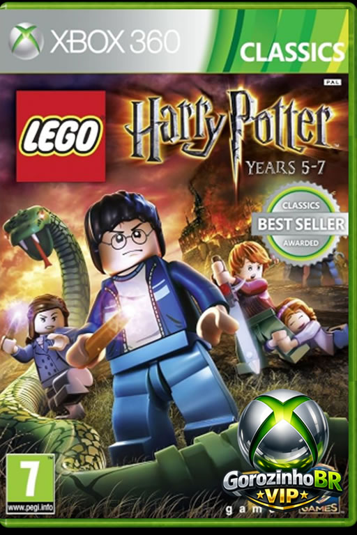 Baseado nos últimos três livros e quatro filmes da saga, o game leva jogadores pelas aventuras finais de Harry em Hogwarts e no mundo bruxo. Com jogabilidade LEGO clássica, resolve quebra-cabeças, lança feitiços e explora locais icônicos como Beco Diagonal, Ministério da Magia e Godric's Hollow. Suporte a coop local para dois jogadores.