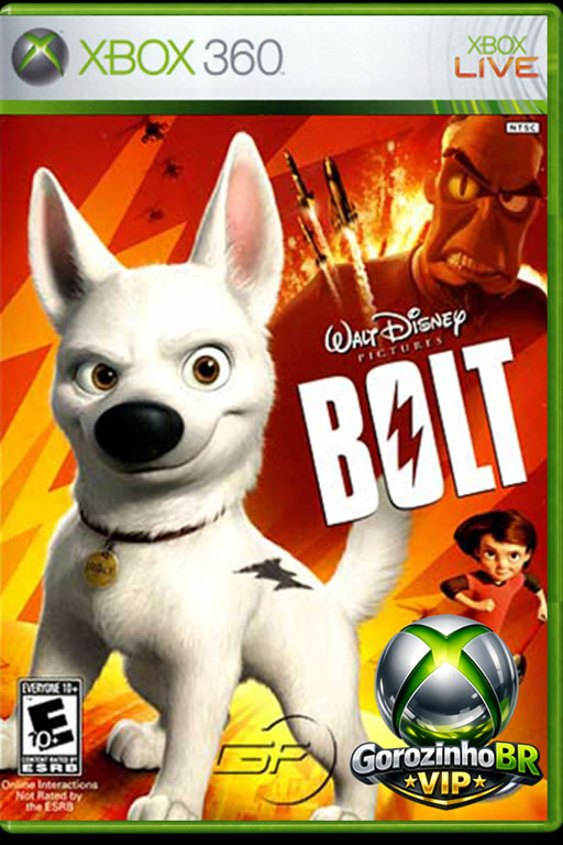 Viva a jornada de Bolt, o super-cão da TV que acredita ter poderes reais. Neste jogo para Xbox 360, você corre por cenários coloridos inspirados no filme, usando "super-poderes" como o latido supersônico e o giro-relâmpago para derrotar inimigos e salvar sua dona, Penny. Com fases variadas que incluem perseguições de carro e missões de furtividade, a aventura mistura ação rápida com momentos de humor e coração.