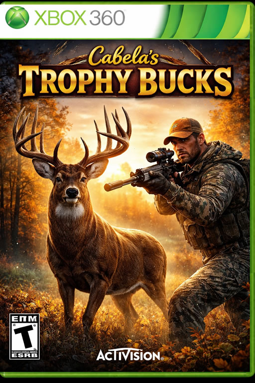 Cabela’s Trophy Bucks é um jogo de caça em primeira pessoa 🎮, focado em abates rápidos de cervos e outros animais em ambientes rurais dos EUA. As fases são curtas, com objetivos simples, uso de rifles, miras e itens básicos, sem muita história ou profundidade.