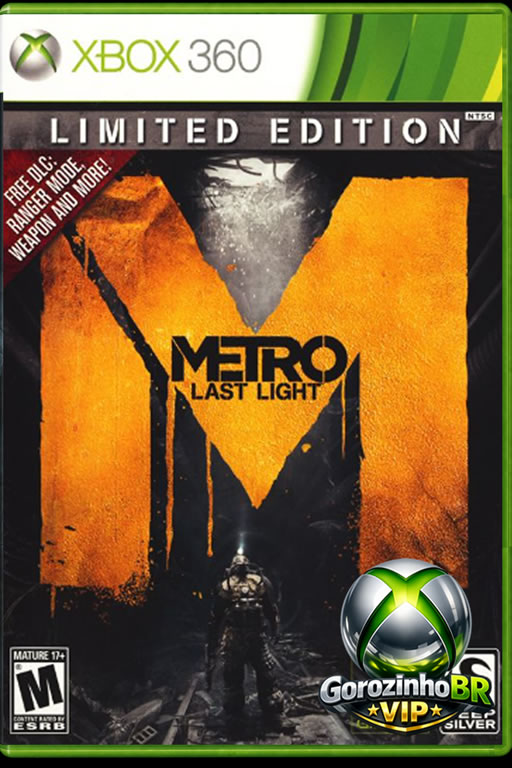 Metro: Last Light Limited Edition para Xbox 360 traz experiência pós-apocalíptica intensa. Acompanhe Artyom nos túneis de Moscou. Combina furtividade, exploração e combate. Atmosfera sombria e imersiva.