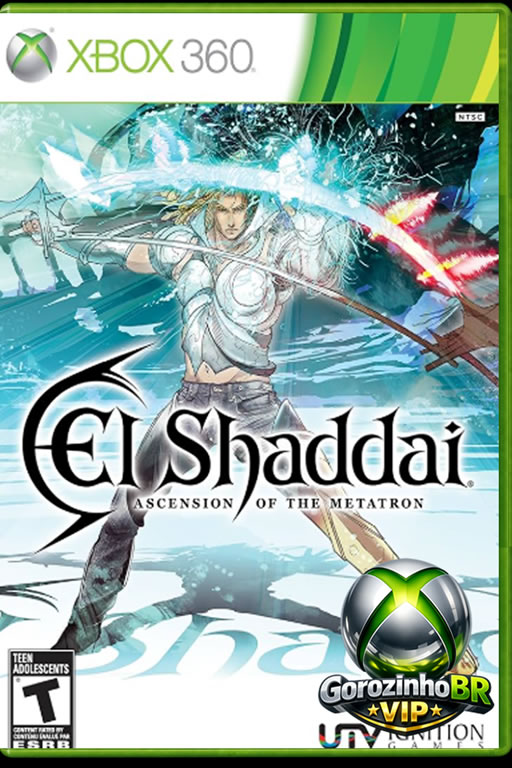 El Shaddai: Ascension of the Metatron traz combates estilizados 💥 em cenários artísticos 🎨, inspirado em temas bíblicos ✨ e narrativa simbólica.