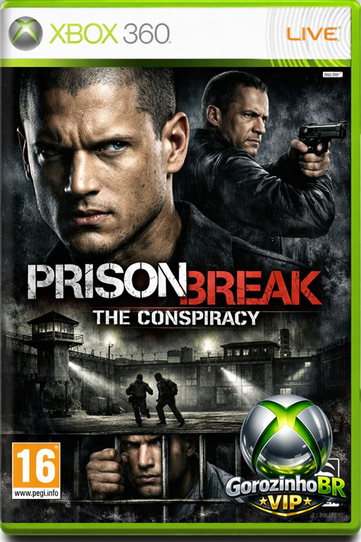 Prison Break: The Conspiracy acompanha infiltração em uma prisão 🏢, com foco em furtividade 🤫, missões e ligação com a série.