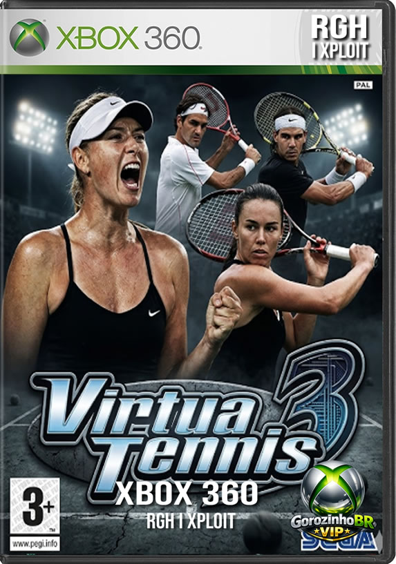 Virtua Tennis 3 é um clássico que definiu o padrão de diversão para os jogos de tênis em sua geração. Fiel às suas raízes de fliperama, o título oferece uma mecânica rápida, fluida e extremamente acessível: é fácil de aprender, mas difícil de dominar perfeitamente. Você pode assumir o controle de lendas das quadras, como Roger Federer, Rafael Nadal e Andy Roddick. O coração do jogo é o viciante modo "World Tour", onde você cria seu próprio atleta e viaja pelo globo para alcançar o topo do ranking. Para melhorar as habilidades do seu personagem, o jogo brilha com minigames absurdos e criativos, como defender a quadra de invasões alienígenas, desviar de bolas gigantes de boliche ou jogar curling com a raquete! 👽🎾