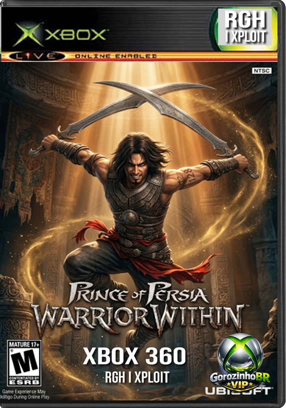 Em Prince of Persia: Warrior Within, a franquia muda drasticamente para uma atmosfera muito mais sombria, madura e incrivelmente cinematográfica! 🌑 Assombrado pelo Dahaka, o implacável e aterrorizante guardião do tempo, o Príncipe viaja até a Ilha do Tempo para tentar impedir a própria criação das famosas Areias. O jogo introduz o "Free-Form Fighting", um sistema de combate brutal que permite empunhar duas armas, desmembrar inimigos e usar o ambiente para criar combos letais. ⚔️ Tudo isso acontece enquanto você navega por cenários góticos repletos de armadilhas, misturando saltos acrobáticos com manipulação temporal. ⏳