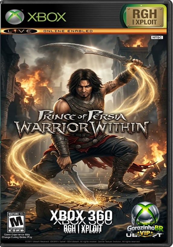 Em Prince of Persia: The Sands of Time, você embarca em uma jornada fantástica e imersiva pelo antigo Oriente Médio! 🕌 Após ser enganado por um vizir traiçoeiro, o jovem Príncipe liberta acidentalmente as terríveis Areias do Tempo, transformando os habitantes do palácio em monstruosidades de areia. ⏳ Armado com a Adaga do Tempo e com a ajuda da princesa Farah, ele ganha a incrível habilidade de retroceder o tempo para evitar a própria morte e corrigir erros. O jogo intercala combates estratégicos com acrobacias impressionantes (parkour) e quebra-cabeças geniais. 🏃‍♂️💨