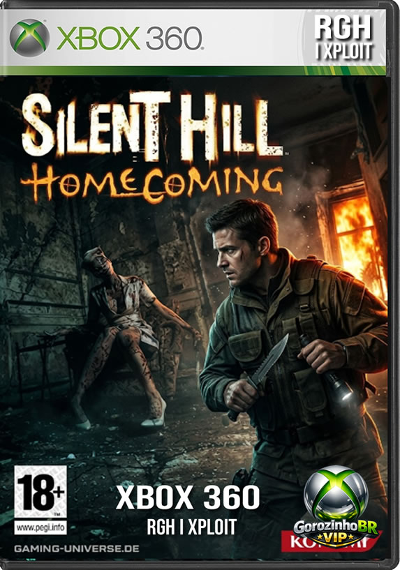 Silent Hill: Homecoming acompanha a tensa jornada do veterano militar Alex Shepherd, que retorna à sua cidade natal de Shepherd's Glen para investigar o misterioso desaparecimento de seu irmão mais novo, Joshua. A sua busca desesperada o arrasta para as ruas enevoadas e aterrorizantes da própria Silent Hill. Diferente dos protagonistas anteriores da franquia, Alex possui treinamento de combate real, o que introduz um sistema de batalhas mais focado na ação, onde é possível esquivar, contra-atacar e realizar combos violentos contra as criaturas grotescas do jogo. 🪖🔪