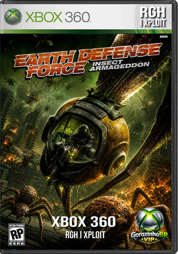 Earth Defense Force: Insect Armageddon é um empolgante spin-off da clássica franquia japonesa, trazendo o mais puro caos e destruição para o Xbox 360! 🏙️💥 O jogador se alista na força de defesa terrestre para proteger o mundo de uma invasão alienígena brutal, infestada de insetos gigantes, robôs e naves espaciais. 🛸🕷️ O grande destaque deste título é a introdução de quatro classes de armaduras distintas (como a ágil Jet e a pesada Battle), além de um foco enorme no multiplayer cooperativo. É possível enfrentar hordas infinitas em tela dividida ou com até três jogadores online, em meio a tiroteios frenéticos e prédios desmoronando. 🚀🔥