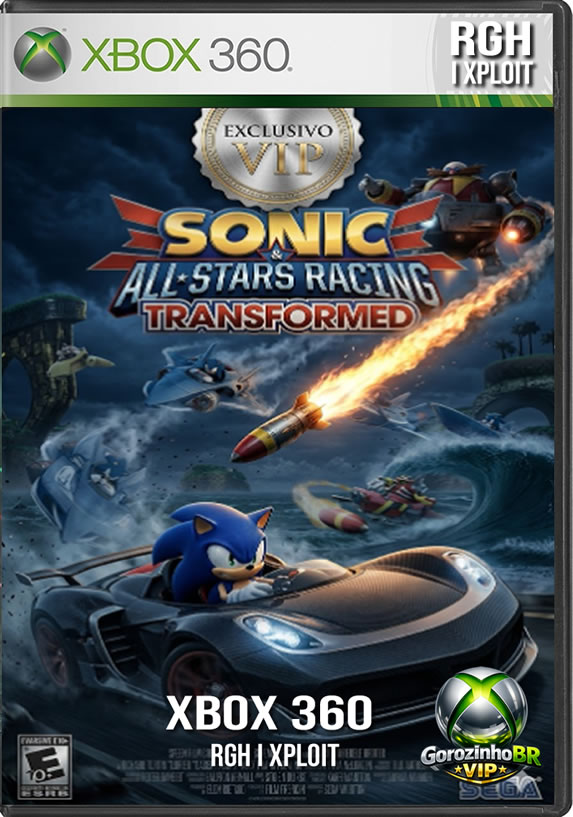 🏎️ RESUMO: Sonic & All-Stars Racing Transformed é um eletrizante jogo de corrida arcade que reúne personagens famosos da SEGA em disputas rápidas e cheias de ação 🚀🌀. O grande diferencial do game está nos veículos transformáveis 🔥. Durante as corridas, carros podem virar barcos ou aviões em tempo real, mudando completamente a jogabilidade conforme o percurso evolui. Além de Sonic 🦔⚡, o jogo conta com diversos personagens icônicos como Tails, Knuckles, AiAi, Beat e muitos outros clássicos da SEGA. As pistas são criativas e dinâmicas 🌊✈️, sofrendo alterações durante a corrida com desmoronamentos, mudanças climáticas e obstáculos inesperados, deixando cada prova ainda mais emocionante. O modo multiplayer 🎮 garante diversão intensa entre amigos, enquanto os itens especiais e boosts deixam as disputas ainda mais competitivas e caóticas. A trilha sonora energética 🎵 e os gráficos vibrantes tornam a experiência divertida para jogadores de todas as idades.