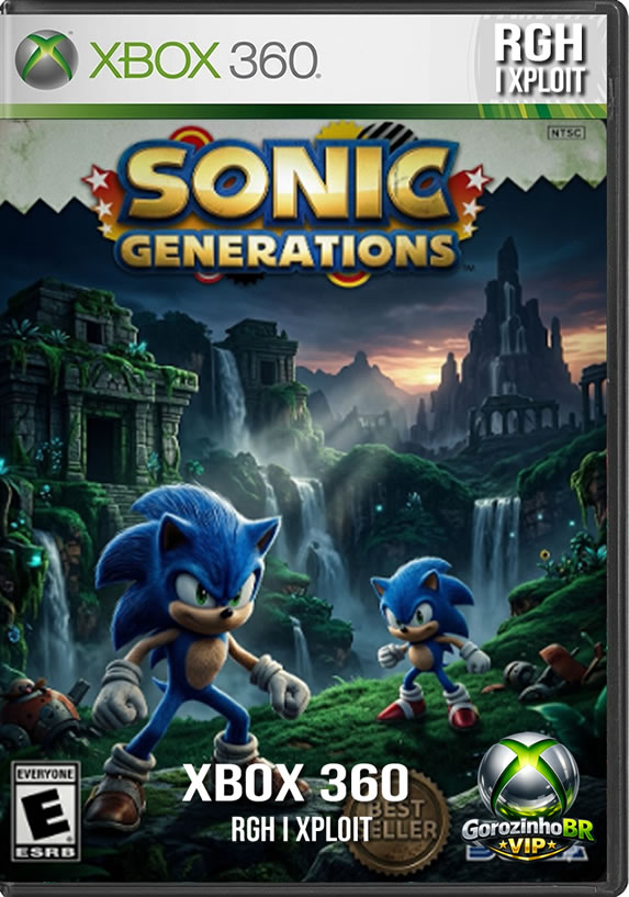 Lançado para comemorar o 20º aniversário do ouriço azul, Sonic Generations mistura o passado e o presente da franquia de forma brilhante. A história começa quando uma criatura misteriosa chamada "Time Eater" rasga o espaço-tempo, sugando Sonic e seus amigos para diferentes épocas do passado. Para consertar a linha do tempo, o Sonic Moderno precisa se unir à sua versão nostálgica: o Sonic Clássico! O jogo permite que você reviva as fases mais icônicas da série (como Green Hill e City Escape) de duas formas: em 2D com a jogabilidade clássica focada em saltos e spin dash, e em 3D com a ação em altíssima velocidade e ataques teleguiados. ⏳💨✨