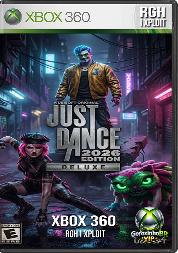 O Just Dance 2019 foi o capítulo final e triunfal da franquia no veterano Xbox 360. Com uma seleção de 40 sucessos mundiais, o game traz hits de artistas como Camila Cabello, Dua Lipa e Bruno Mars. A dinâmica é aquela que amamos: basta imitar os movimentos dos dançarinos na tela para pontuar. No Xbox 360, a experiência brilha com o uso do sensor Kinect, que permite que até quatro jogadores dancem livremente, sem fios ou controles, transformando a sala em uma verdadeira balada particular com coreografias que vão do nível iniciante ao extremo. 💃✨🔥