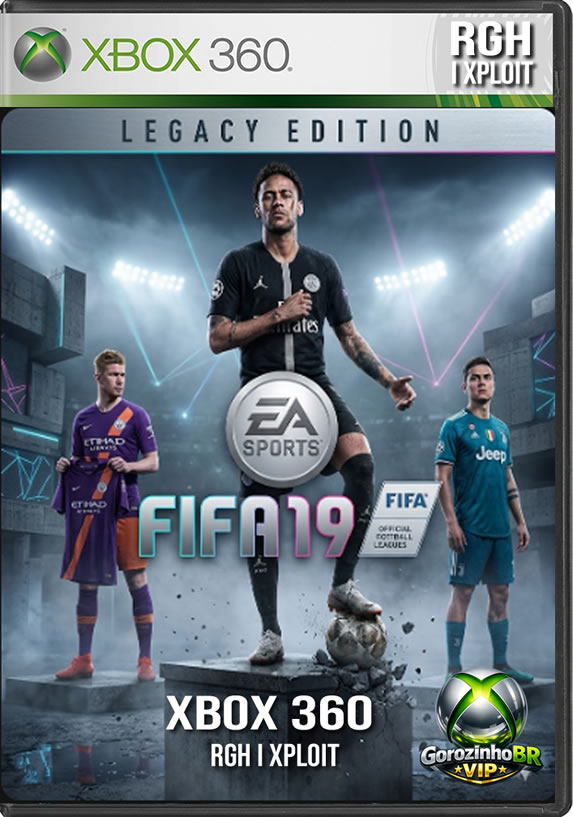 FIFA 19 para Xbox 360 foi lançado no formato Legacy Edition (Edição Legado). Isso significa que o título se concentra em entregar os uniformes, escudos, transferências e elencos oficiais totalmente atualizados para a temporada 2018/2019, acompanhados de uma nova identidade visual nos menus. Mantendo o motor gráfico das versões anteriores, o jogo não traz o modo "A Jornada", mas garante o acesso completo aos clássicos Modos Carreira, Torneios e ao Ultimate Team. 🏟️👕