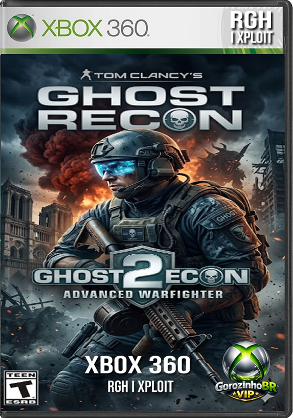 Ambientado em 2014, GRAW 2 começa imediatamente após os eventos do primeiro jogo. A ameaça rebelde agora avança do México para a fronteira dos EUA (Texas), e o Capitão Mitchell deve liderar os "Ghosts" para impedir um ataque nuclear iminente. ☢️🦅 A jogabilidade foi aprimorada com o Cross-Com 2.0, trazendo visão de tela cheia dos aliados, a adição de médicos na equipe e controle sobre o novo drone de suprimentos M.U.L.E. Esta versão com DLCs expande massivamente o arsenal, adicionando novos mapas clássicos e diversas missões épicas focadas no aclamado modo cooperativo! 🚁🗺️